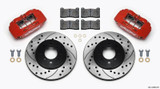 Wilwood DPHA Front Brake Caliper Rotor Kit Honda Acura 1990-2013 262mm