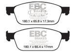 EBC Yellowstuff Brake Pads Ford Focus 2.0 Turbo ST Front