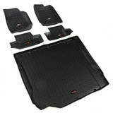 Rugged Ridge All Terrain Floor Liners for Jeep Wrangler 2007-2010 * Fits 2-Door