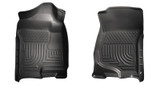 Husky Liners WeatherBeater Front Floor Liners for 2007-2014 GM 2500HD Crew Cab