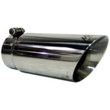 MBRP Universal Dual Wall Angled Exhaust Tip 3 in O.D. Stainless Steel