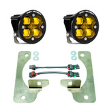 Baja Designs Squadron R Fog Light Pocket Kit Amber Jeep Wrangler JL Rubicon
