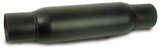 Moroso Spiral Flow Racing Muffler 2.5 In Out 12x4 Round Universal