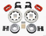 Wilwood 140-2112-DR Forged Dynalite Rear Disc Brake Kit 12-Bolt 4-Piston