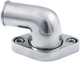 Allstar Performance 90 Degree Swivel Water Neck Polished Aluminum Chevy V8
