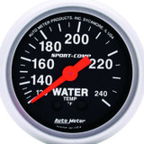 Auto Meter SPRTCMP Water Temp Sensor Engine Gauge High Accuracy