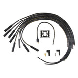 Accel 8mm Black Spiral Core Spark Plug Wire Set HEI V8 Universal Kit