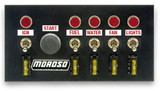 MOROSO Drag Race Switch For Panel With Indicator Lights, 7.75 X 4 Inches