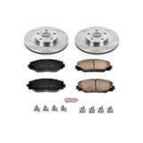 PowerStop KOE3054 Z17 Stock Replacement Brake Kit for Toyota RAV4 & Mirai