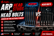 ARP Head Studs vs Head Bolts: Which Do You Actually Need