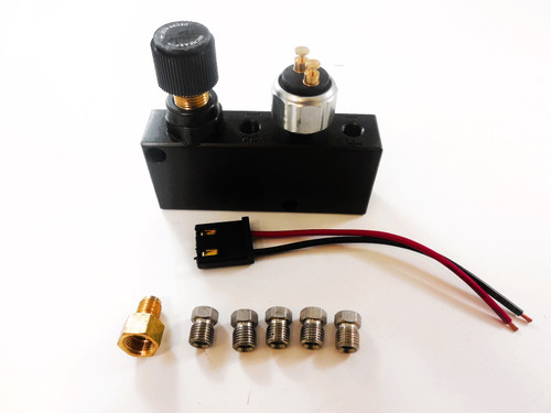 Brake Proportioning Valve Adjustable Black Brake Proportioning Valve Adjustable Black
