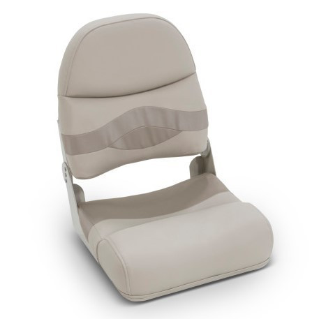 Taylor Made Fold Down Pontoon Seat Grey Marine Boat Cushion