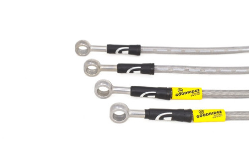 Goodridge G Stop Stainless Steel Brake Line Kit for Subaru Impreza Brembo 24219