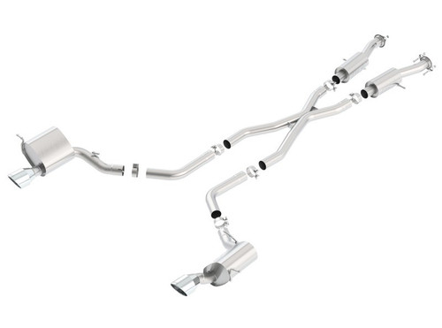Borla S Type Cat Back Exhaust System for 2015-2021 Jeep Grand Cherokee SRT V8