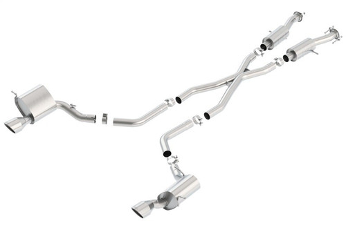 Borla S Type Cat Back Exhaust System for 2015-2021 Jeep Grand Cherokee SRT V8