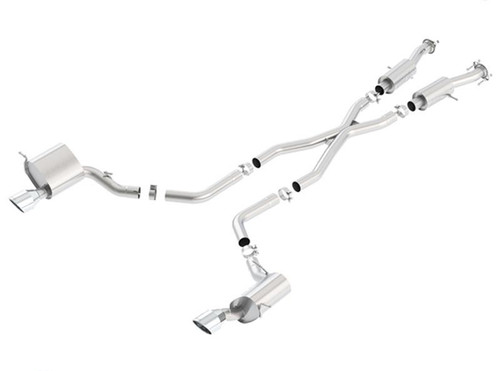 Borla S Type Cat Back Exhaust System for 2015-2021 Jeep Grand Cherokee SRT V8