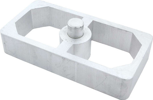 Allstar 1 Inch Aluminum Lowering Block 2.5in for Leaf Spring Suspension