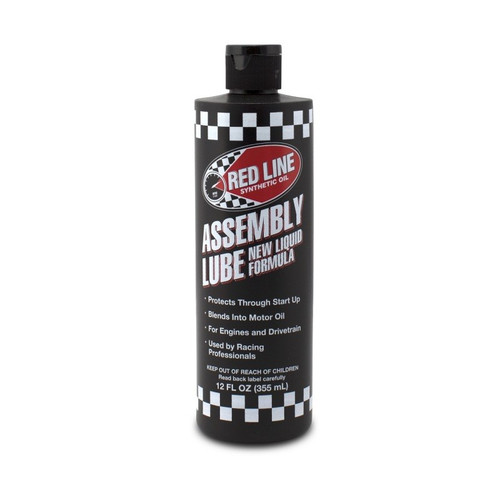 Red Line Liquid Assembly Lube 12oz High-Performance Automotive Lubricant
