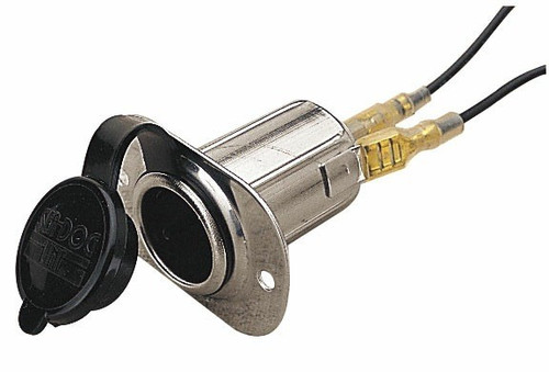 STAINLESS POWER SOCKET - 12V