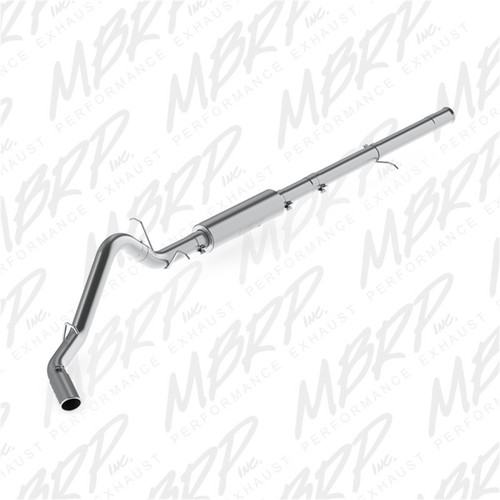 MBRP S5086AL Armor Lite 3.5in Cat-Back Exhaust for Chevy GMC 6.2L Trucks