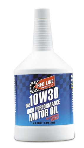 Red Line 10W-30 Synthetic Motor Oil 1 Qt High-Performance Engine Lubricant