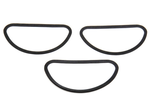 Holley Air Cleaner Gasket Set for 2-Barrel Carbs D Shape Flange - P#108-71