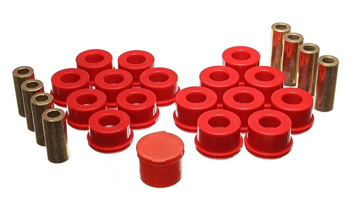 Energy Suspension Rear Control Arm Bushing Set Red for Jeep Wrangler 2011-2013
