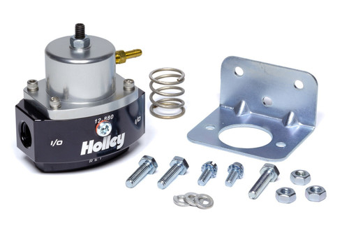 Holley 12-880 Billet Fuel Pressure Regulator 4-65 PSI for Gas Diesel E85