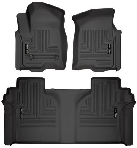Husky Liners WeatherBeater Floor Liner Black for 2019-2024 GM Fullsize Trucks