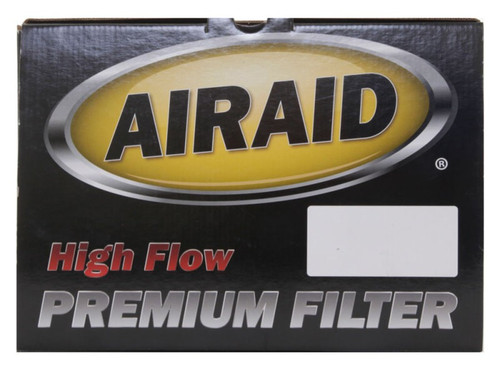 Airaid High Flow Air Filter For Universal Intake 6in Oval Tapered Red 720-476
