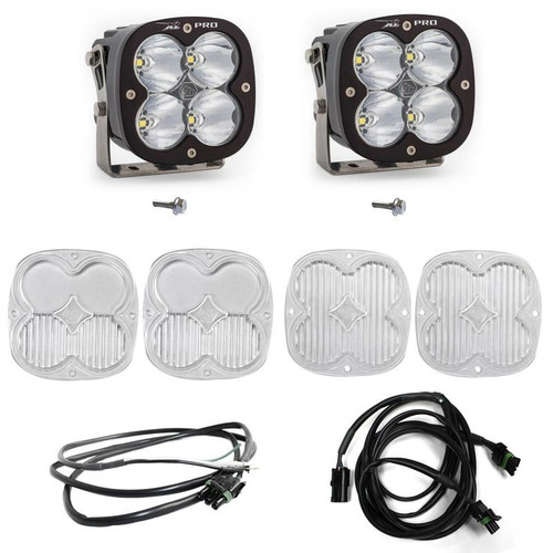 Baja Designs Ford Bronco A-Pillar XL Pro Spot Light Kit w/ Upfitter