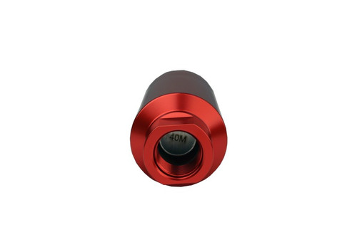 Aeromotive Inline Fuel Filter AN-10 40 Micron For Universal Red 12335