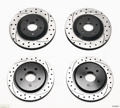 Wilwood Rotor Kit for Chevrolet Corvette 1997-2003 - Front & Rear