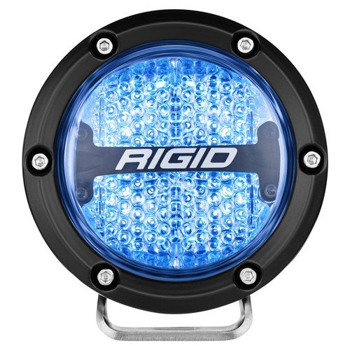 Rigid Industries 360-Series 4in LED Off-Road Diffused Beam RGBW Backlight