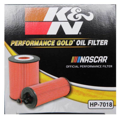 K&N HP-7018 High Performance Cartridge Oil Filter Fits Automotive Engines