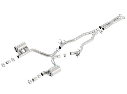 Borla ATAK Cat Back Exhaust System For Dodge Challenger 6.4L V8 2015-2022