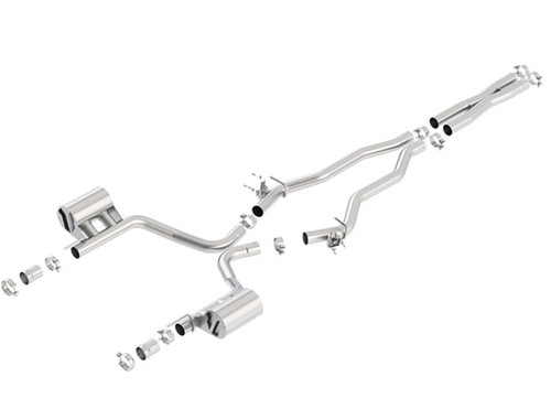 Borla ATAK Cat Back Exhaust System For Dodge Challenger 6.4L V8 2015-2022