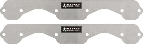 SBC Exhaust Block Off Plates - Aluminum Pair for Small Block Chevy