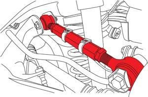 SPC Performance Camber Arm Rear Adjustable BMW 1/3 Series 2006-2008