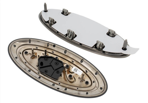 Ford Racing Black Oval Emblem Kit For Ford F-150 2018-2019 Without Camera