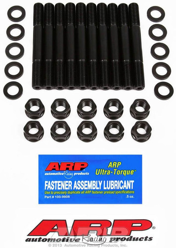 ARP SBF Main Stud Kit Ford Cleveland Engines Chromoly Black Oxide 154-5404