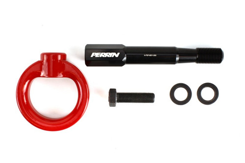 Perrin Performance Front Tow Hook Kit Subaru WRX STI Crosstrek Impreza Red