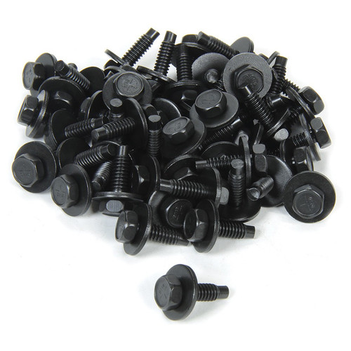 Allstar Performance Body Bolt Kit 3/4 Inch Black Oxide Set 50