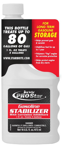 Star Brite EZ Store EZ Start Gas Storage Additive Marine Boat Fuel Stabilizer