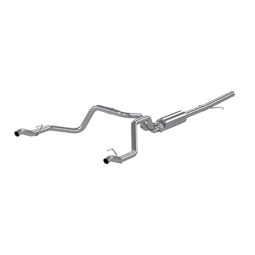 MBRP Armor Lite Cat Back Exhaust for 2019-2026 Chevrolet Silverado 1500 Custom