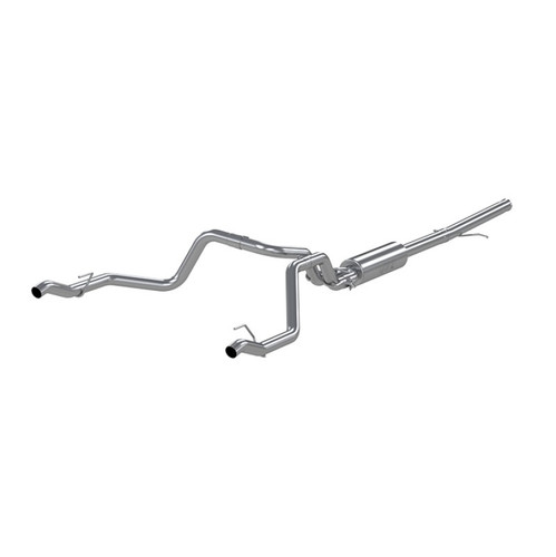 MBRP Armor Lite Cat Back Exhaust for 2019-2026 Chevrolet Silverado 1500 Custom