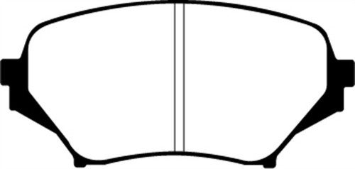EBC Yellowstuff Front Brake Pads for Mazda MX-5 Miata 2007-2011 DP41774R