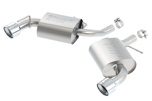 Borla S-Type Axle-Back Exhaust for 2016-2023 for Chevy Camaro 2.0L Turbo