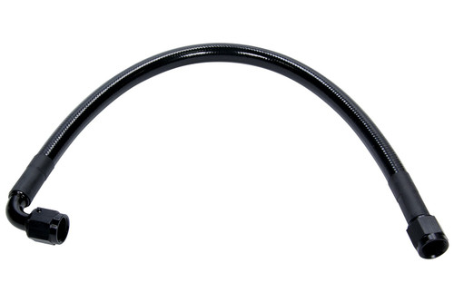 Allstar Performance Braided Line 18 In -6 AN Hose 90 Degree Fittings Coated