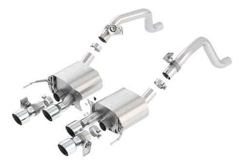 Borla S-Type Axle-Back Exhaust for 2014-2019 Chevrolet Corvette C7 6.2L AFM NPP